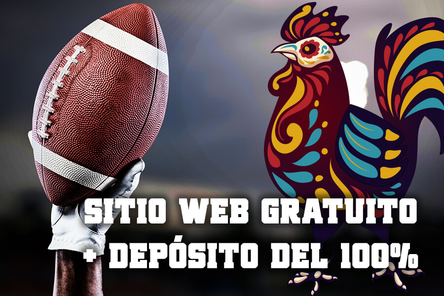 sitio web gratuito + deposito del 100%